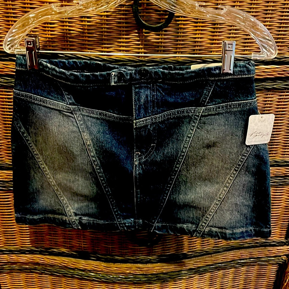 Free People Denim Skirt 28